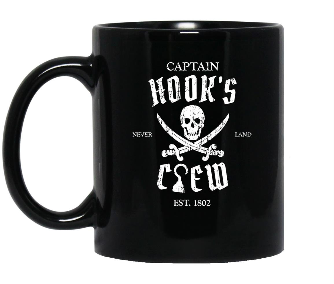 Pirate captain hooks Mug Black