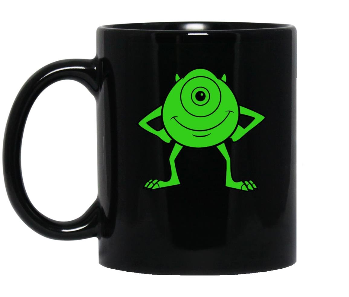 Pixar monsters inc mike wazowski pose Mug Black