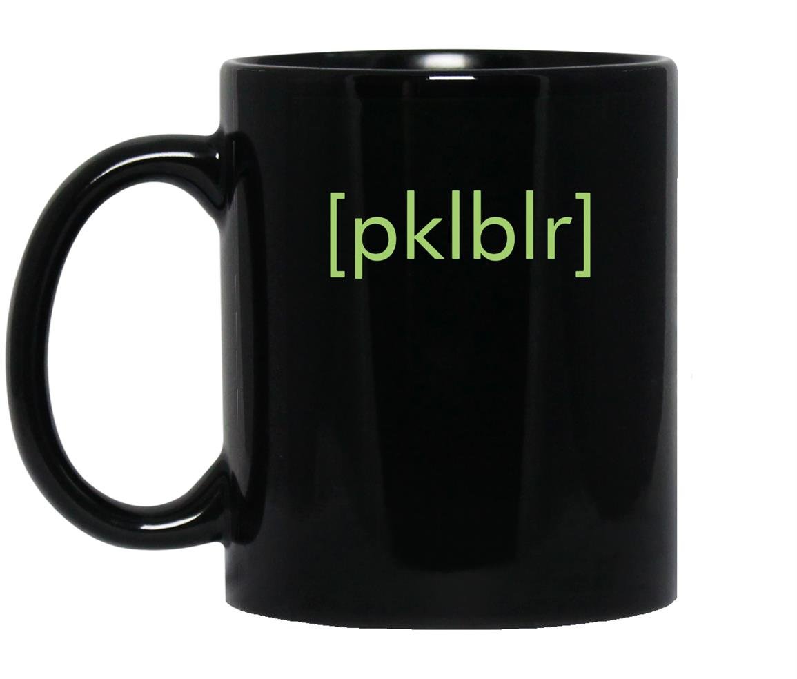 Pklblr cute funny pickleball player Mug Black