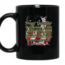 Proud daughter vietnam veteran raised by my hero Mug Black