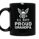 Proud us grandpa us army Mug Black