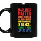 Resist list social justice warrior inspirational Mug Black
