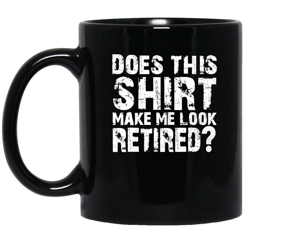 Retirement gifts funny retirement for party Mug Black