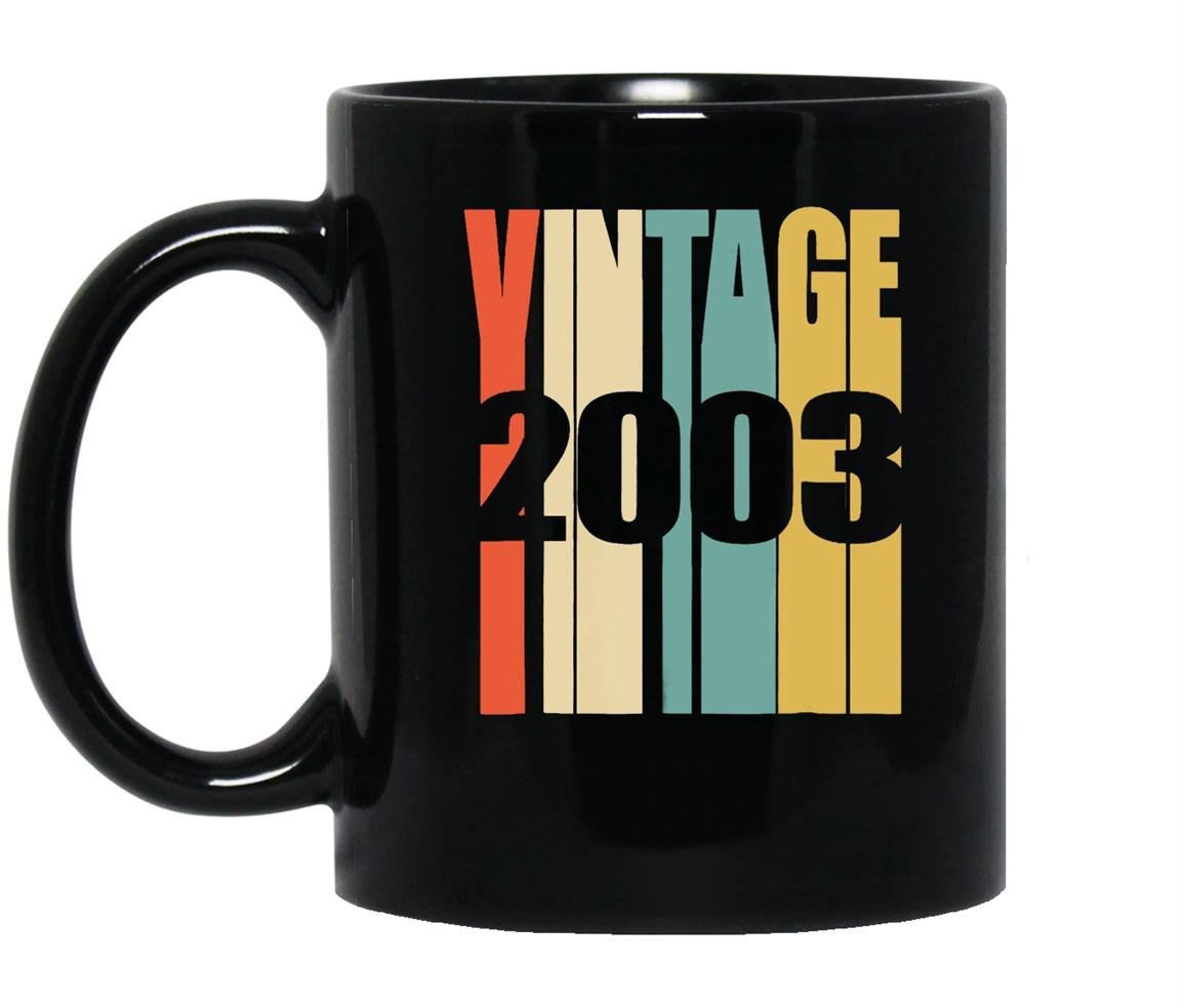 Retro vintage 15 yrs old bday 15th birthday Mug Black