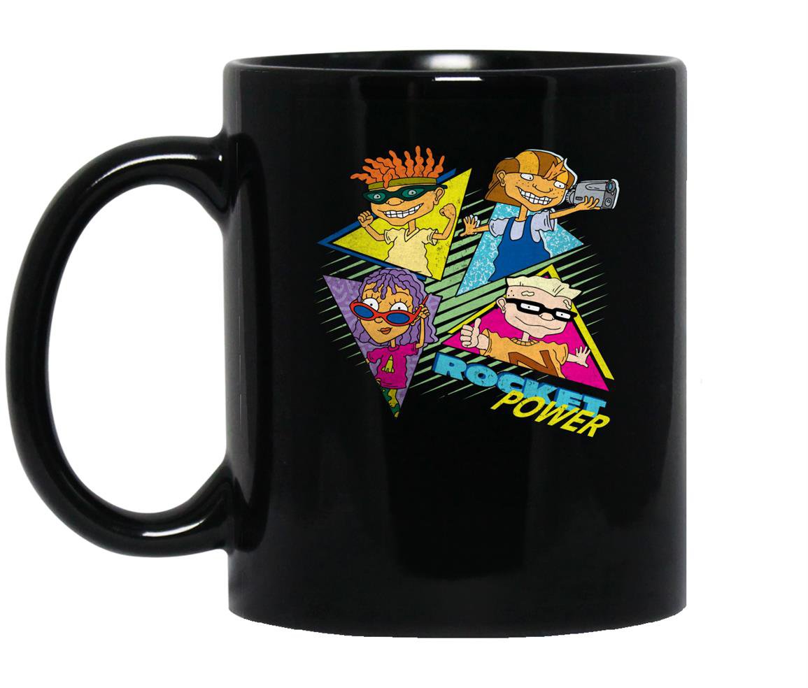 Rocket power 90s graphic Mug Black