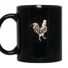 Sexy as socks on a rooster novelty chicken sayings Mug Black