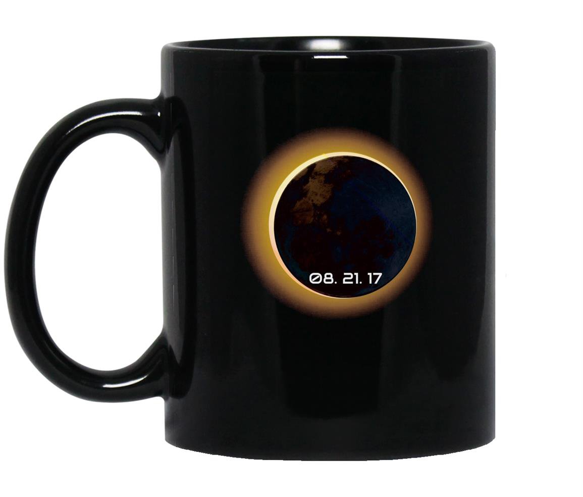 Solar eclipse short Mug Black
