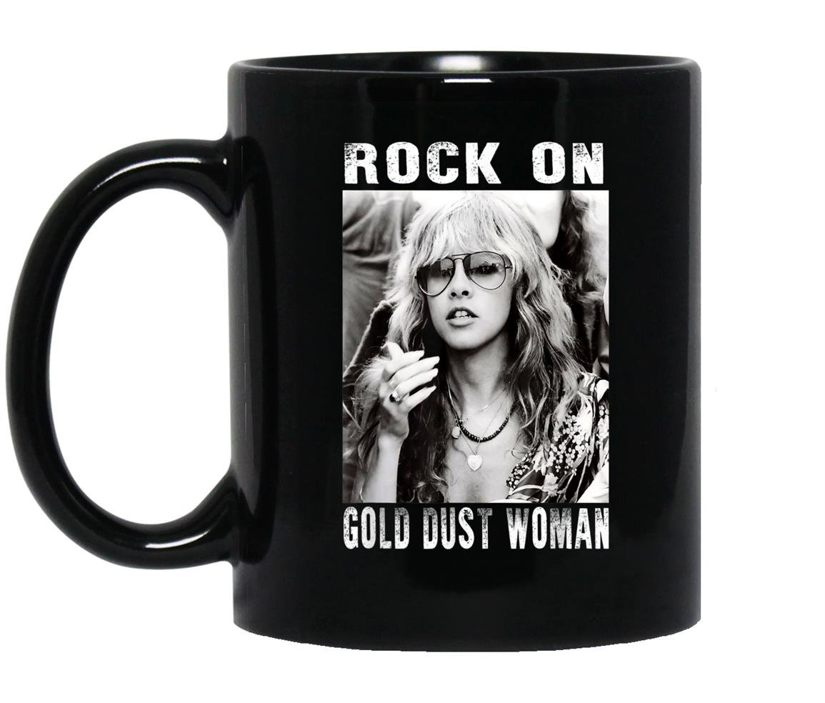 Stevie nicks rock on love music gifts for Mug Black