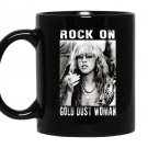 Stevie nicks rock on love music gifts for Mug Black