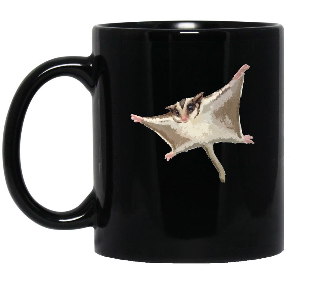 Sugar glider possum Mug Black