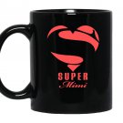 Super mimi superhero mimi gift mother father day Mug Black