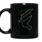 Syria syrian independence flag peace dove Mug Black