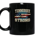 Tennessee strong distressed home state Mug Black