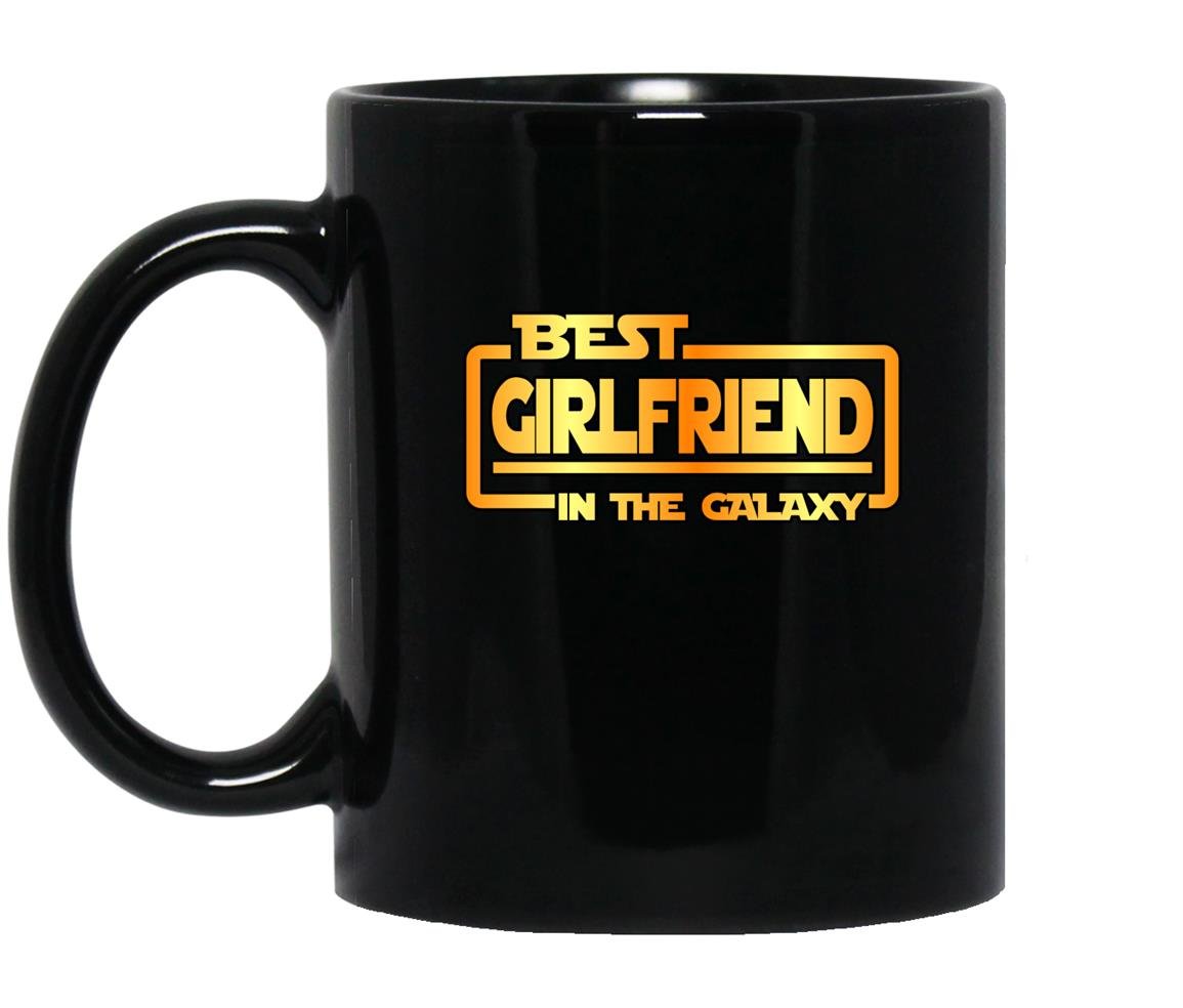 The best girlfriend in the galaxy Mug Black