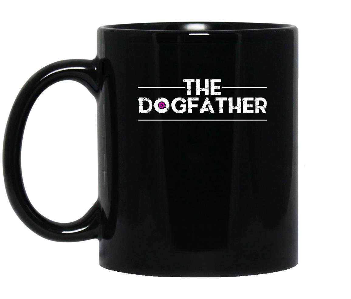 The dogfather great gift funny dogfather Mug Black