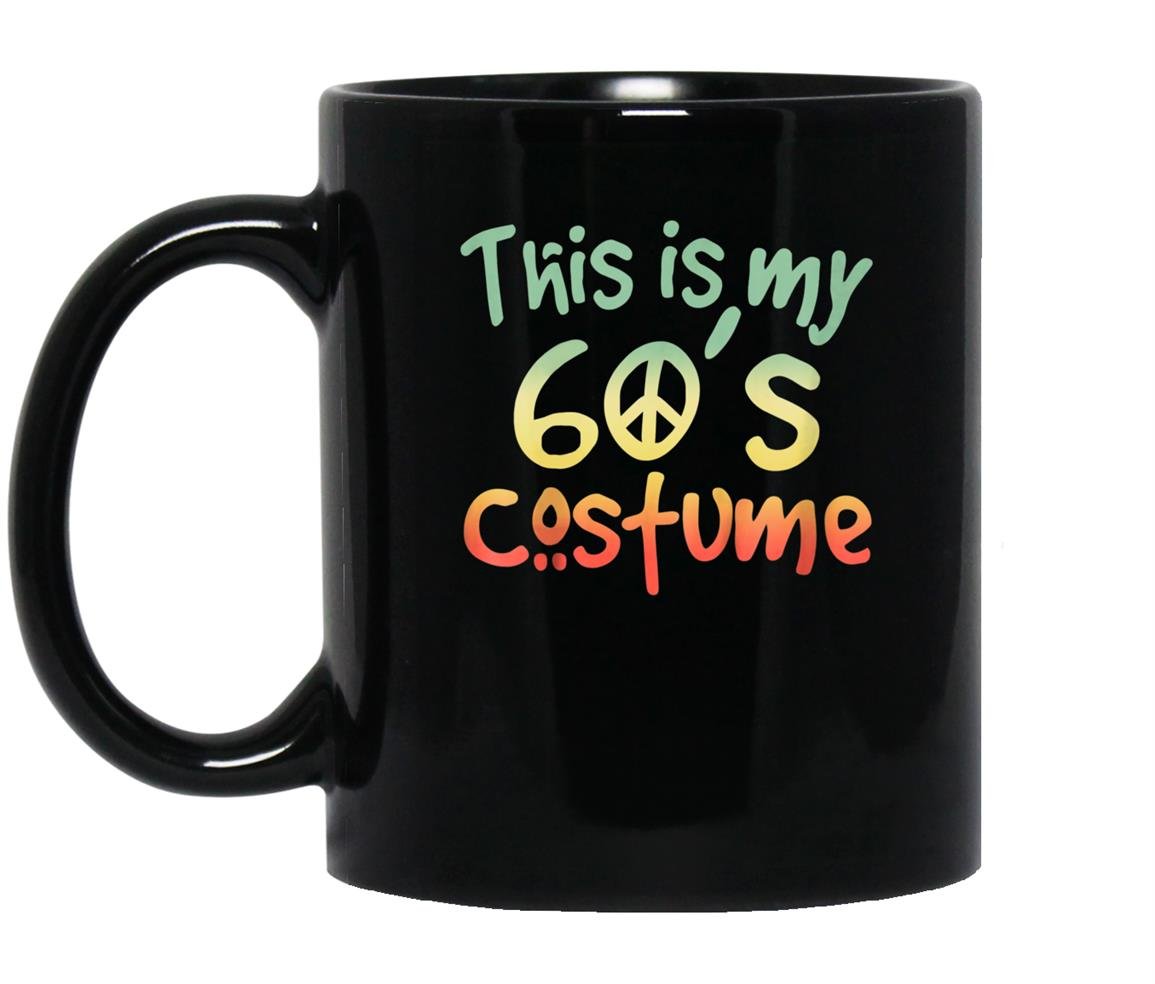 This is my 60s costume theme party costume outfit Mug Black