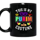 This is my purim costume jewish happy purim Mug Black