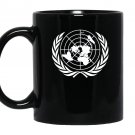 United nations flag united nations Mug Black