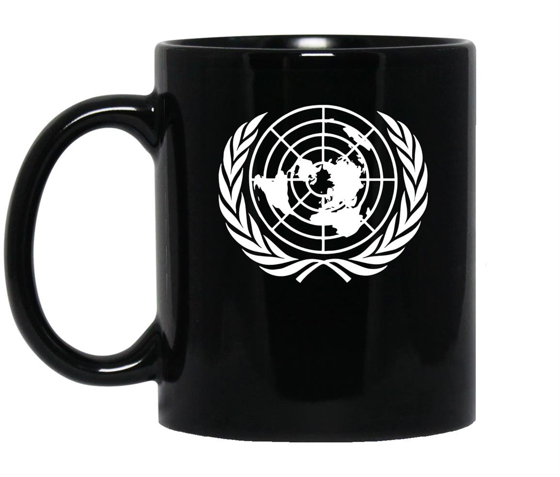 United nations with emblem Mug Black