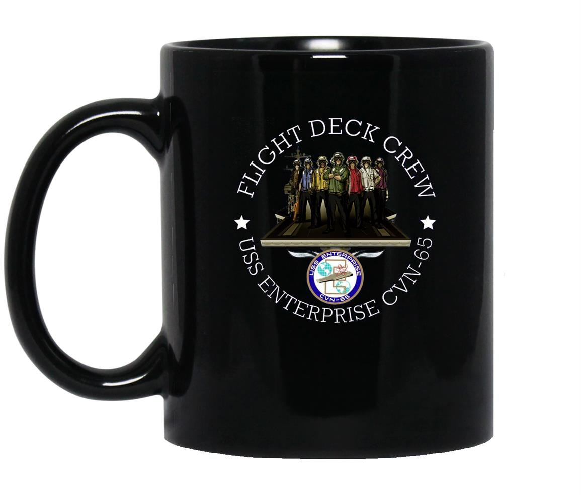 Uss enterprise cvn 65 flight deck crew Mug Black