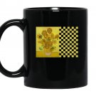 Van gogh sunflowers vincent paintin artwork Mug Black