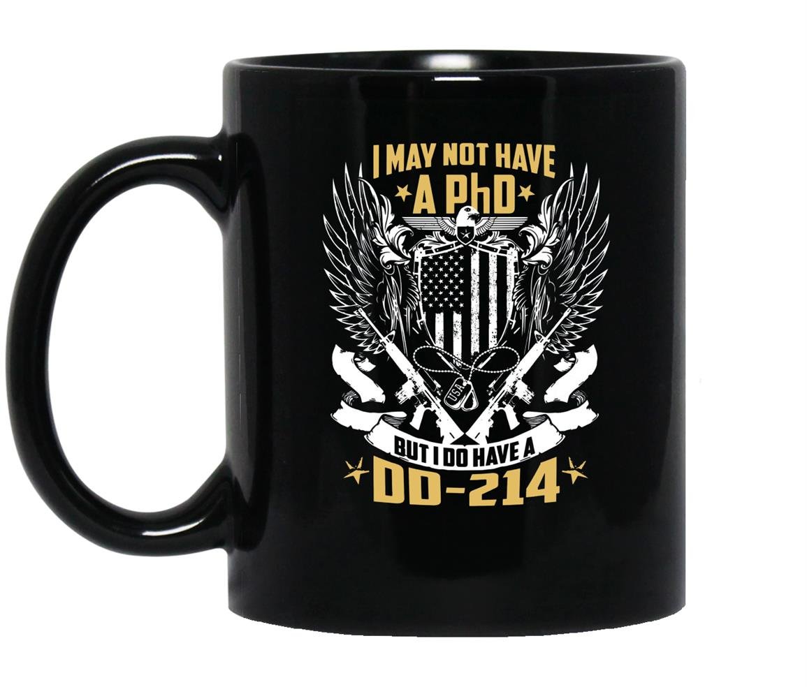 Vintage veteran dd 214 Mug Black