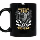 Vintage veteran dd 214 Mug Black