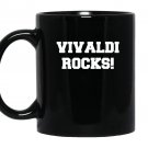 Vivaldi rocks classical music Mug Black
