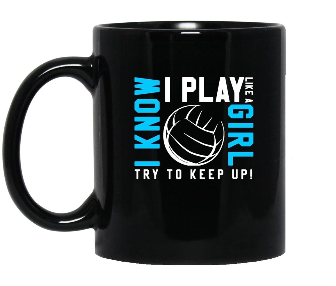 Volleyball Mug Black