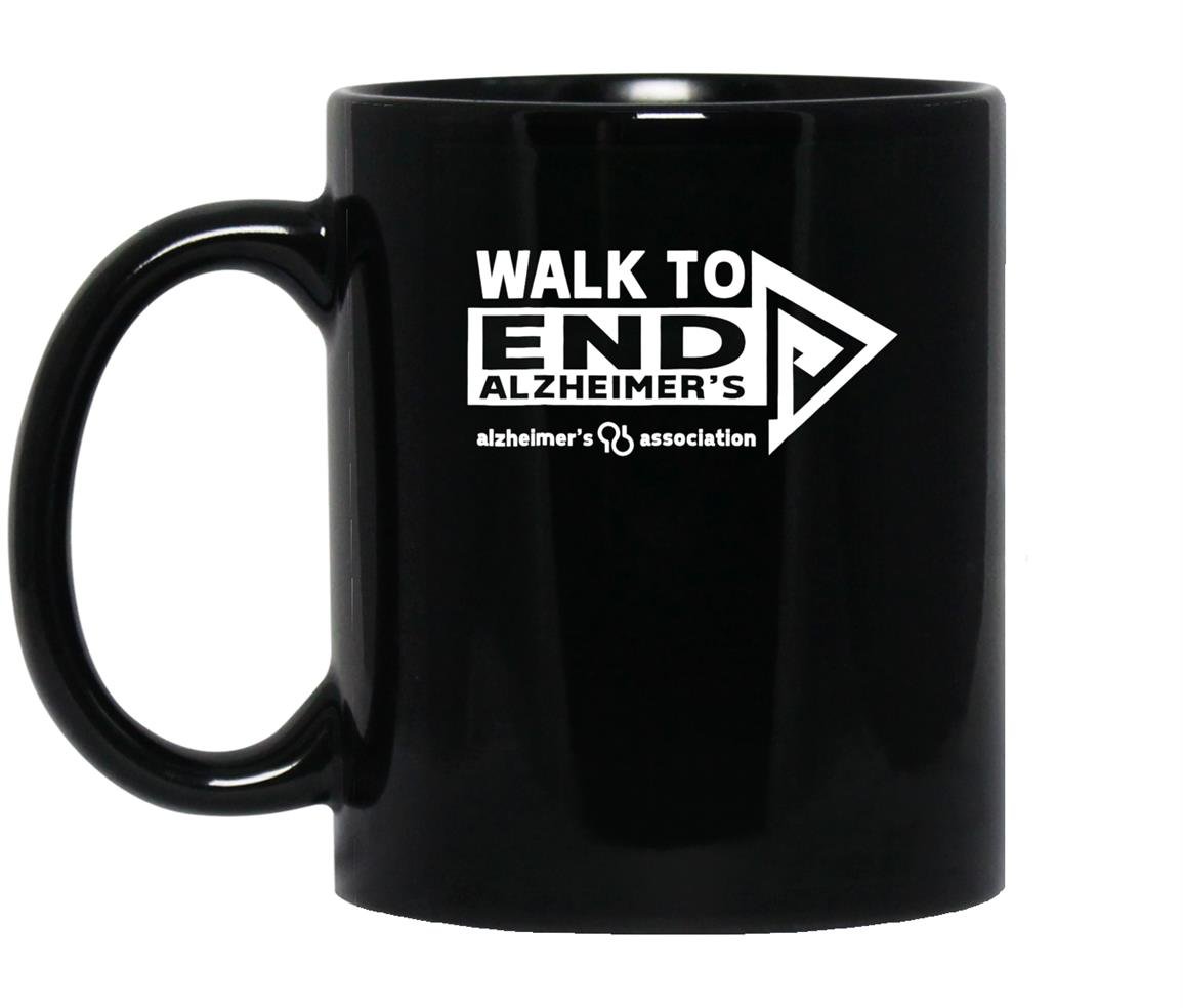 Walk to end alzheimers Mug Black