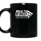 Walk to end alzheimers Mug Black