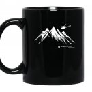 Warren miller heli ski Mug Black