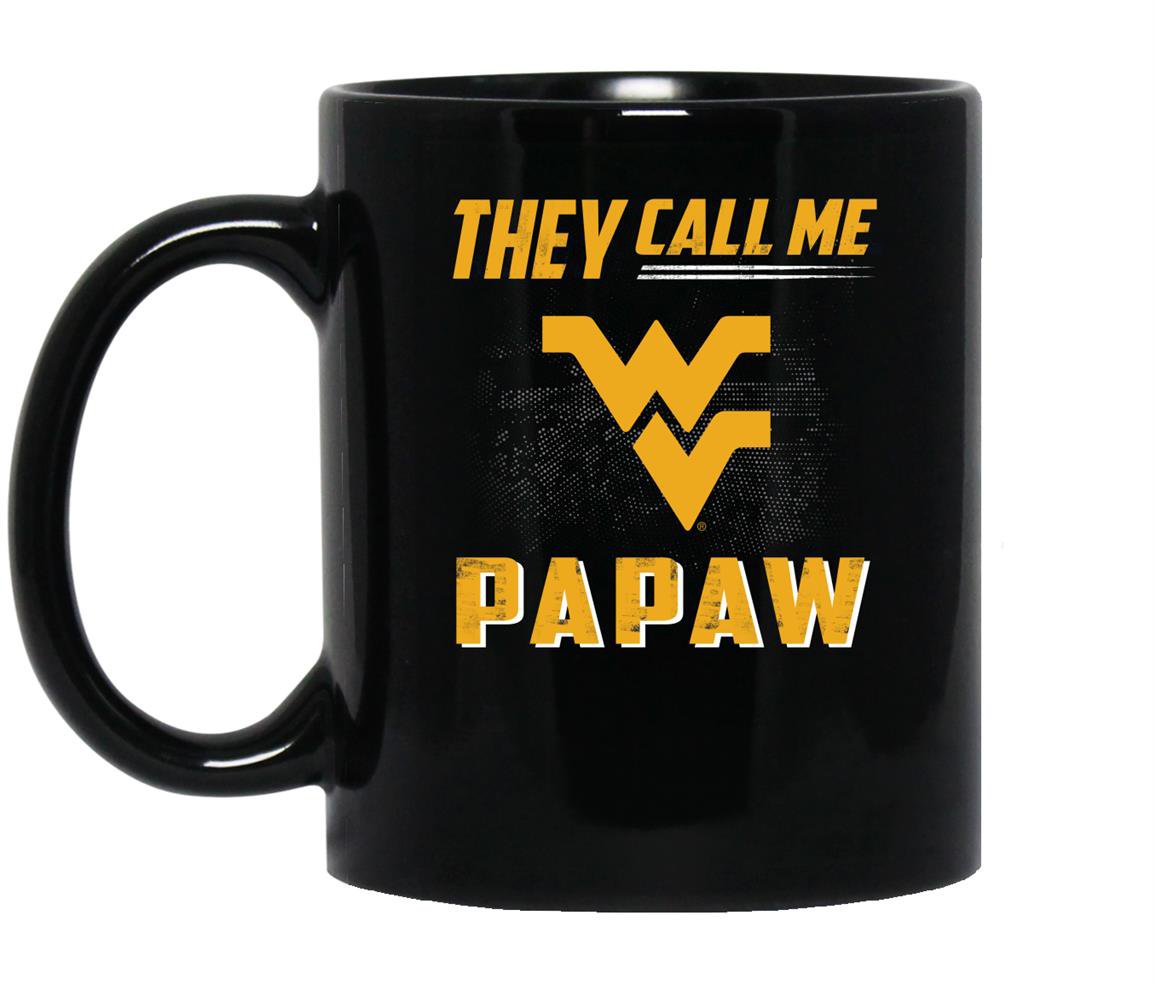West virginia mountaineers they call me papaw Mug Black