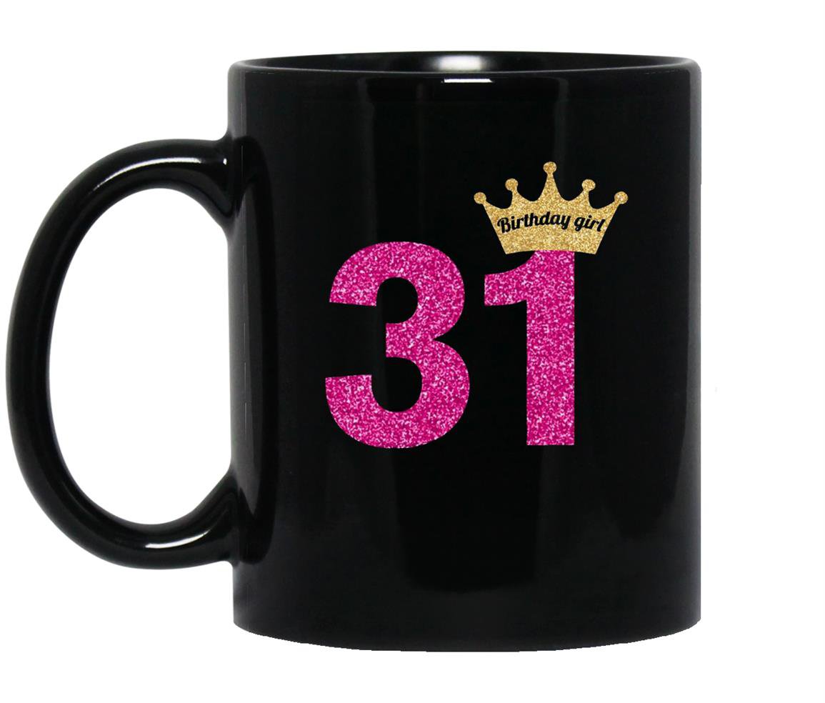 31st birthday princess Mug Black