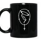 Holy rosary catholics Mug Black