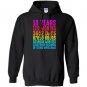 10 years old 10th birthday retro vintage gift Hoodie