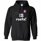 13th birthday 13 year old teen photo gift Hoodie