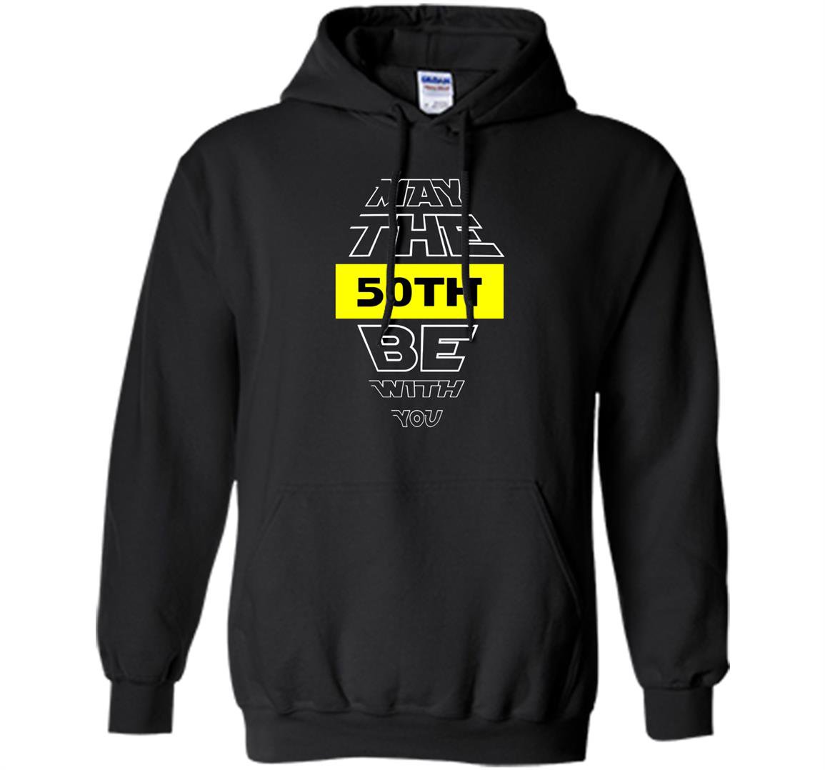 50th birthday fiftieth heather Hoodie