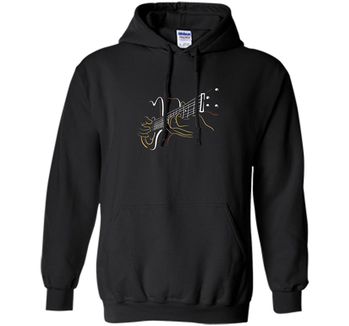 Acoustic guitar folk classical jazz Hoodie