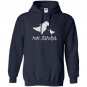 Auntiesaurus fun aunt dinosaur family Hoodie
