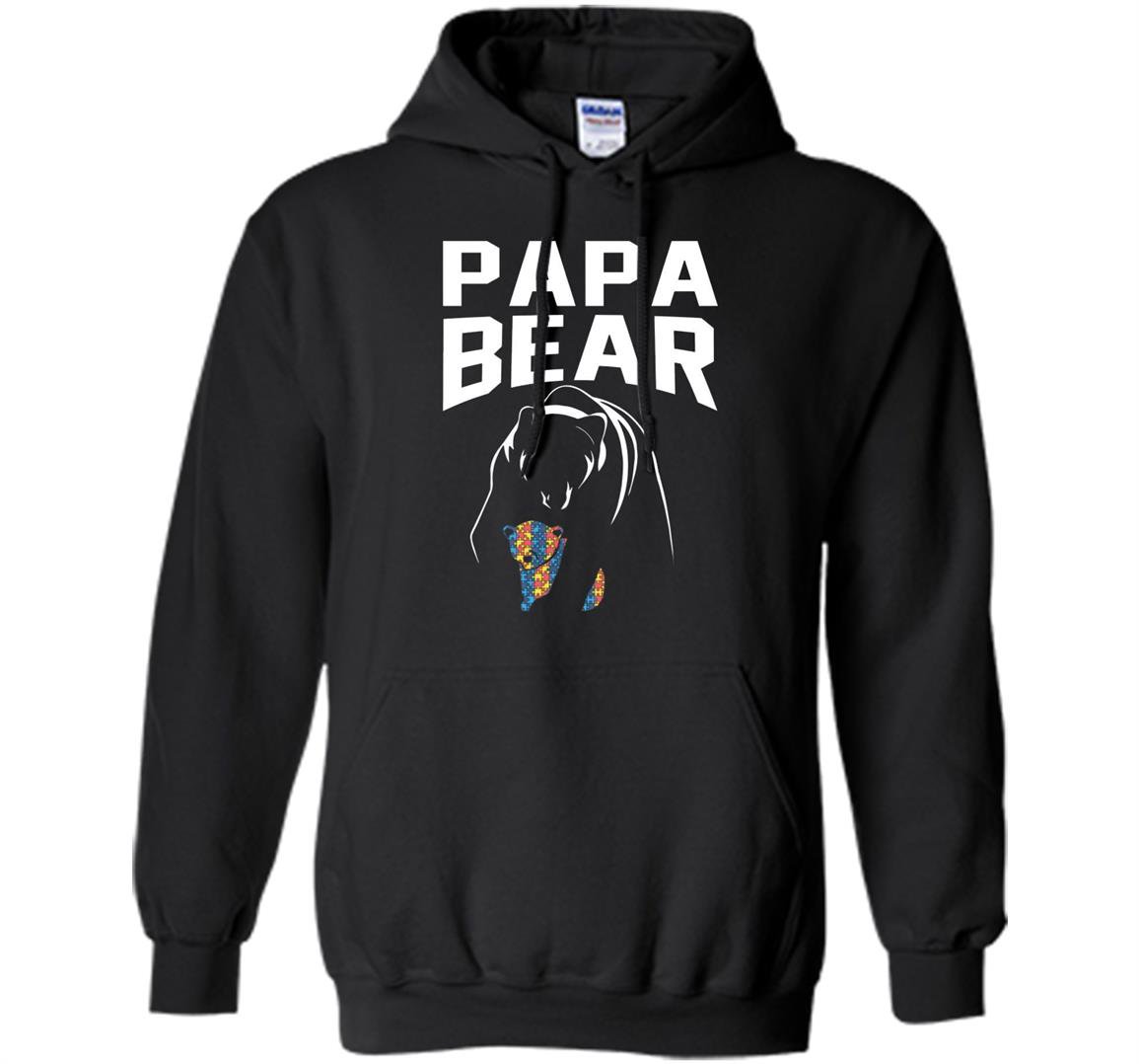 Autism papa bear Hoodie