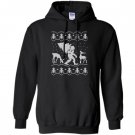 Bigfoot ugly christmas sasquatch Hoodie