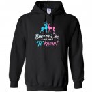 Buck or doe deer baby gender Hoodie