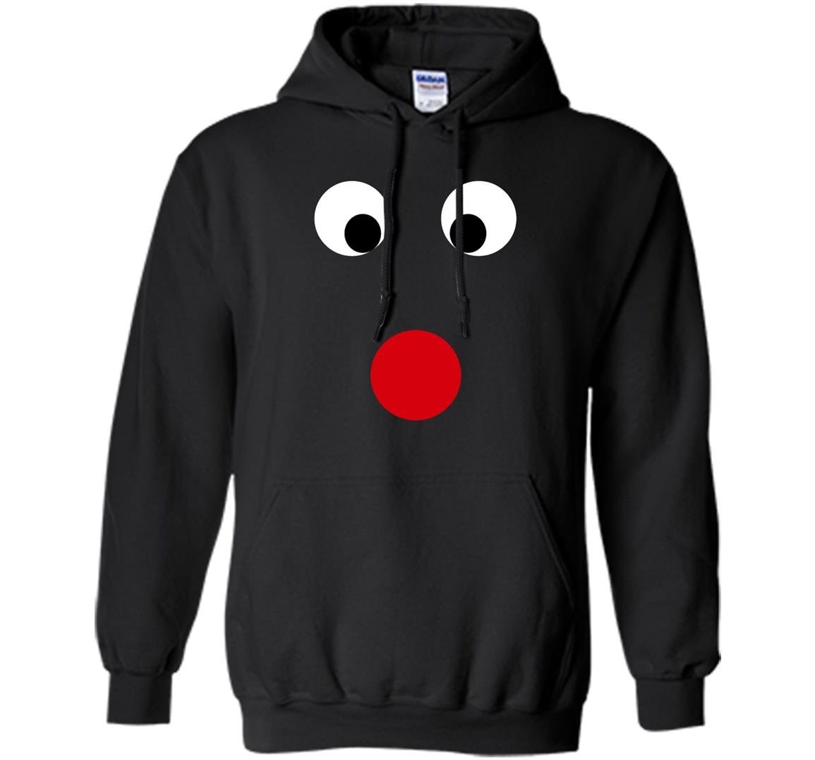 Christmas red nosed reindeer costume for pregnant Hoodie