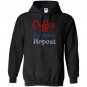 Coffee autoharp repeat bluegrass Hoodie