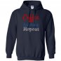 Coffee autoharp repeat bluegrass Hoodie
