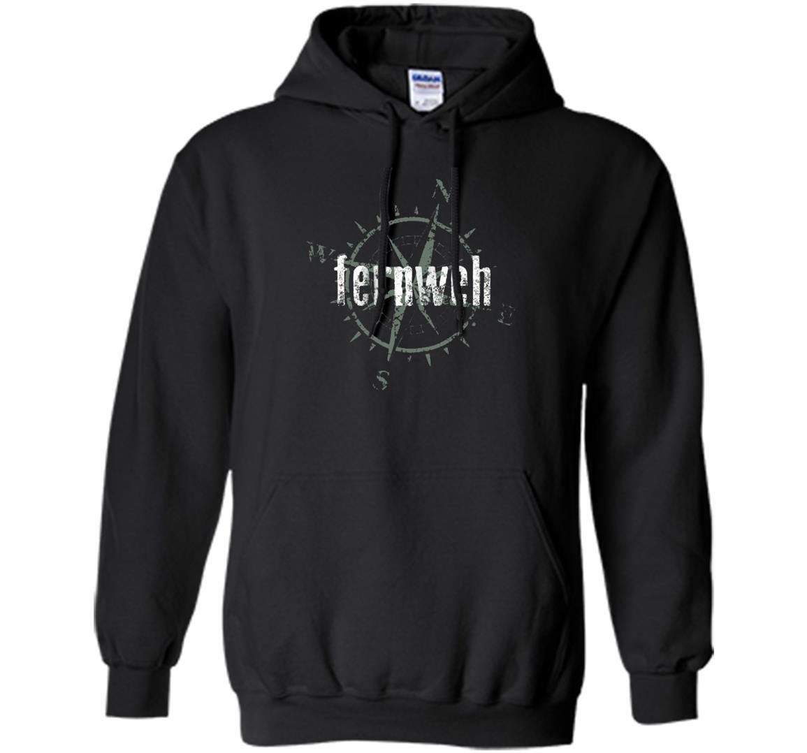 Compass fernweh travel nomad vacation sailing Hoodie