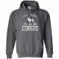 Corgi life goal pet all the corgis Hoodie