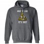Drop it like its hot poop emoji birthday Hoodie