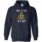 Drop it like its hot poop emoji birthday Hoodie
